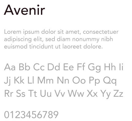 typography sample