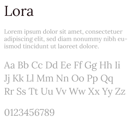 typography sample